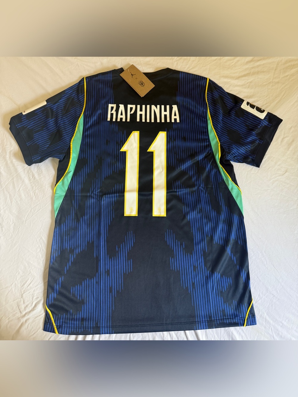 Brazil Away Jersey 2026 World Cup  Raphinha #11 # NWT # Adult size
